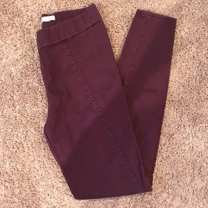 High-Rise Skinny Pants